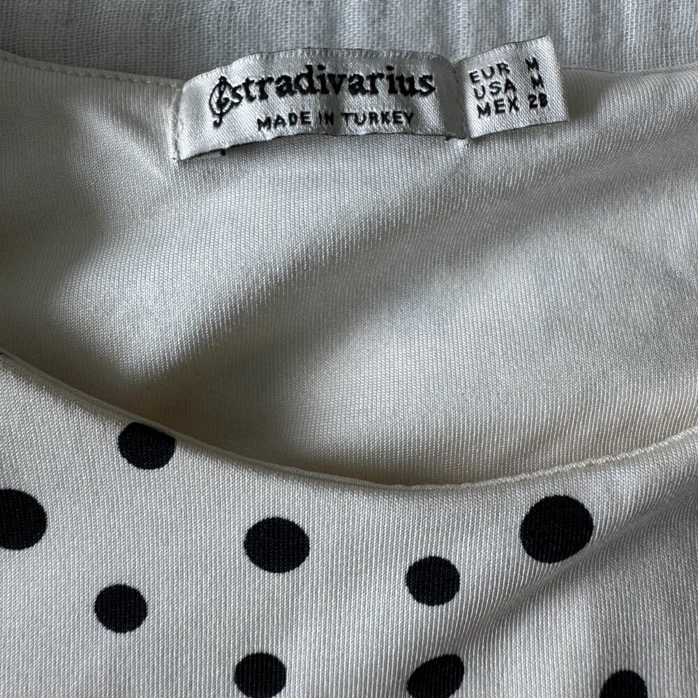 Stradivarius Polka Dot Bodysuit New Without Tags - Size M 🤍 - Picture 4 of 12